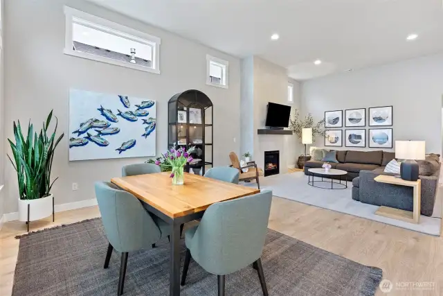 Clerestory Windows Provide Light & Privacy