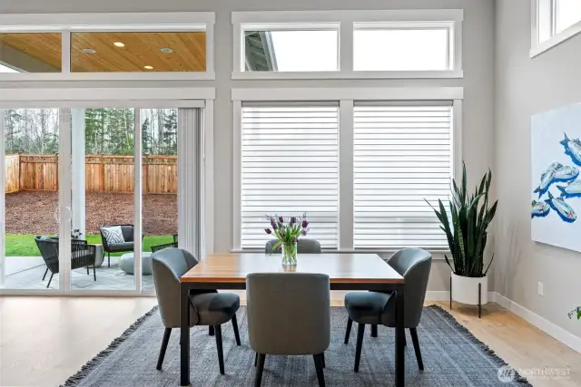Abundant Windows w/ Custom Treatment