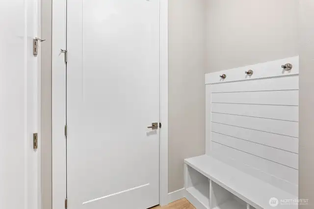 Mud Room w/ Built In Drop Zone