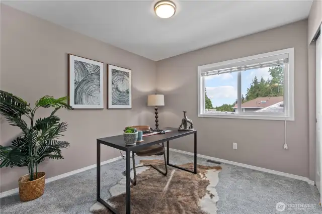 4th Bedroom/office space