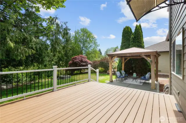 Private feeling yard
