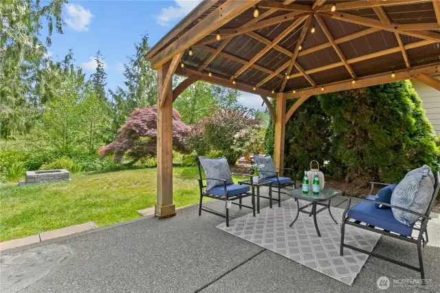 Covered gazebo