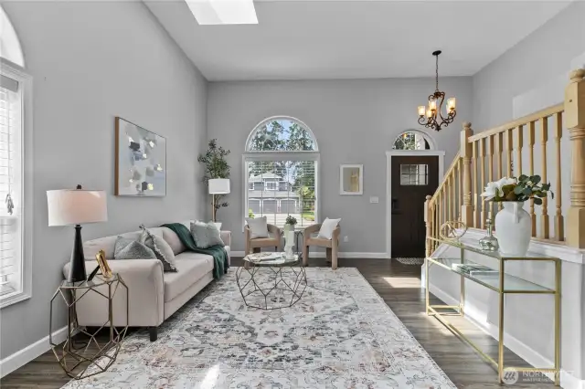 Your entry sitting room
