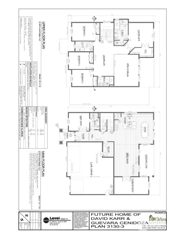 Builder's Floor Plan