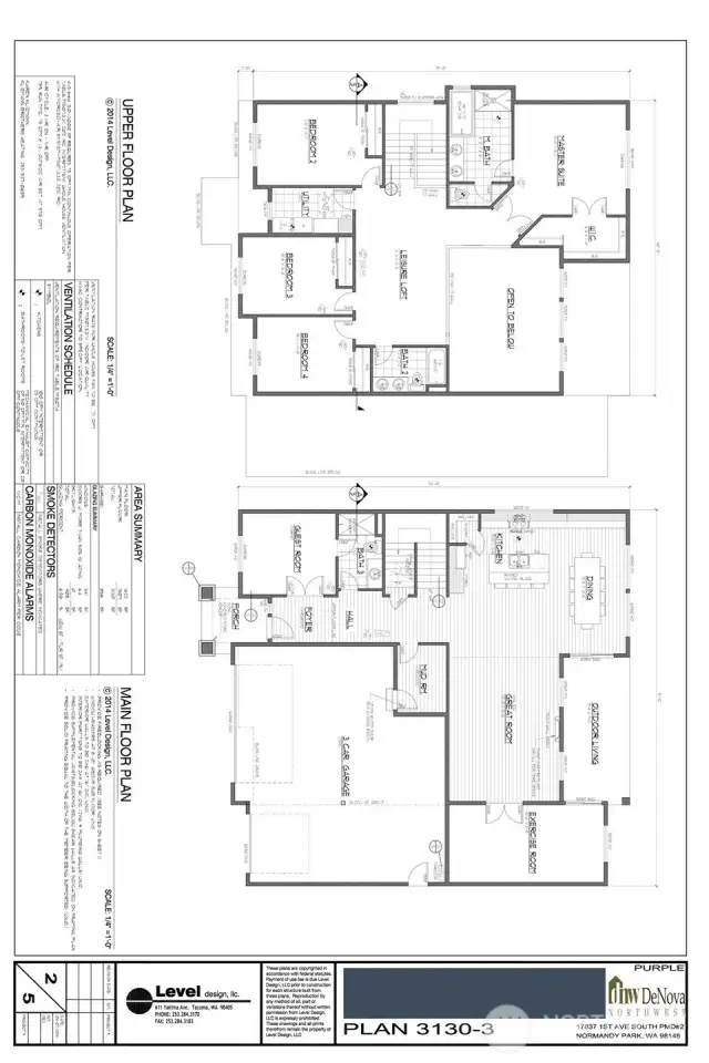 Builder's Floor Plan