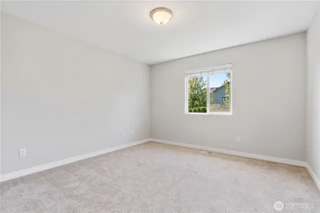 Bedroom #2 on the upper level. Enjoy newer carpeting and fresh interior paint!