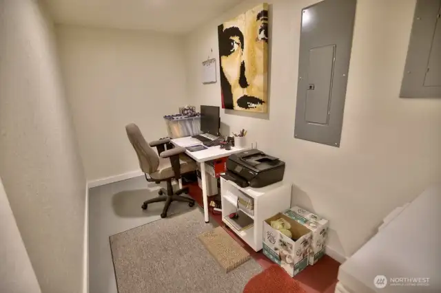 Basement den/storage