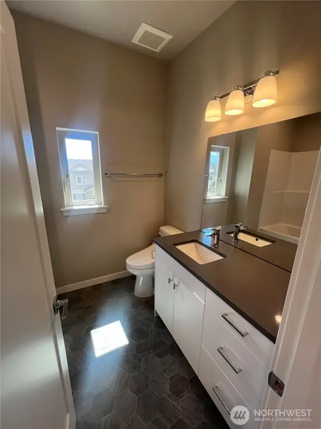 Upstairs bathroom