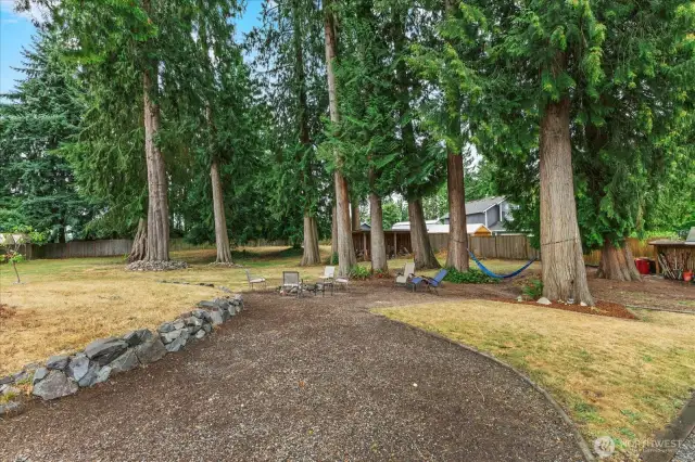 Possibilities are endless in this huge lot.