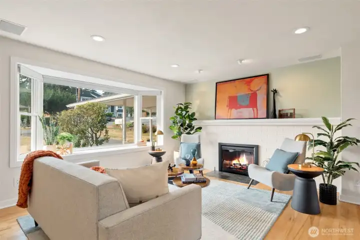 Fabulous light filled livingroom
