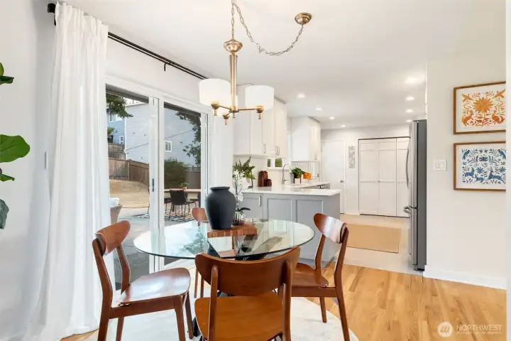 Dining Room just off kitchen