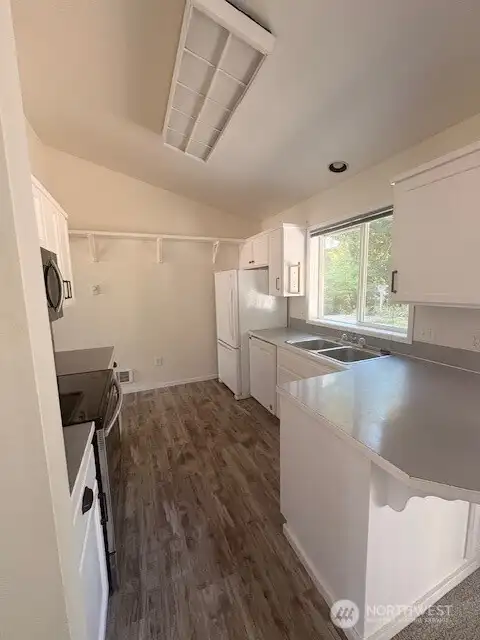Kitchen view from living room
