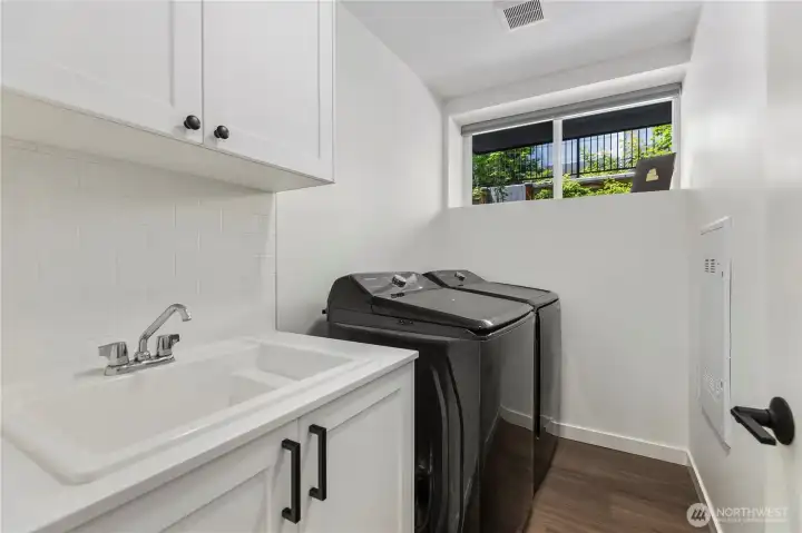Lower level Laundry