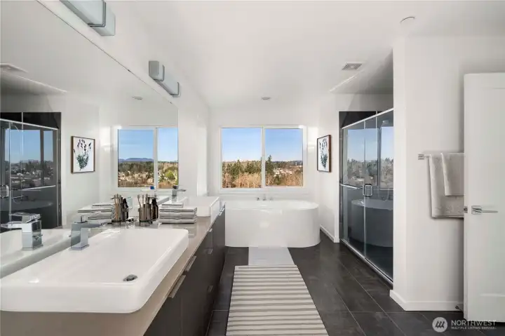 Primary bathroom modified