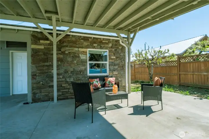 Back Patio Relaxing or Entertaining Space