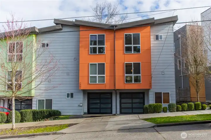 Your New Home (corner unit on the right in photo) was built in 2015 and has 'no' HOA Dues.