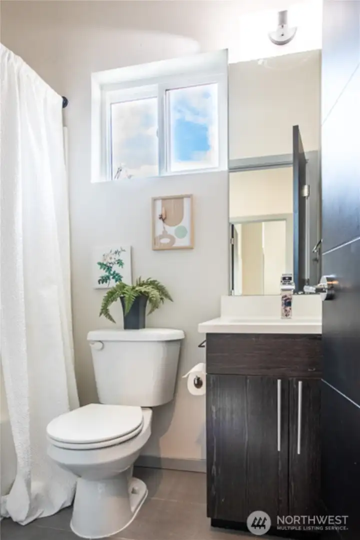 Another Full Bath located next to the 2nd Bedroom upstairs.