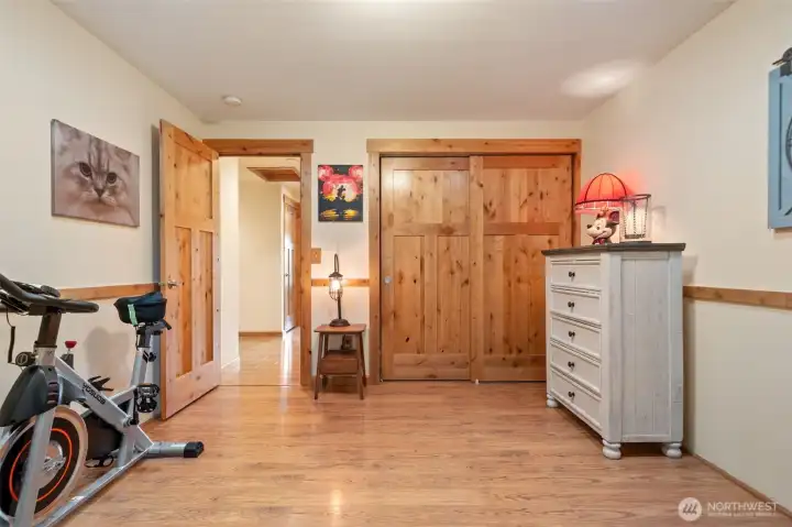 Room equipped with two solar tubes for added light