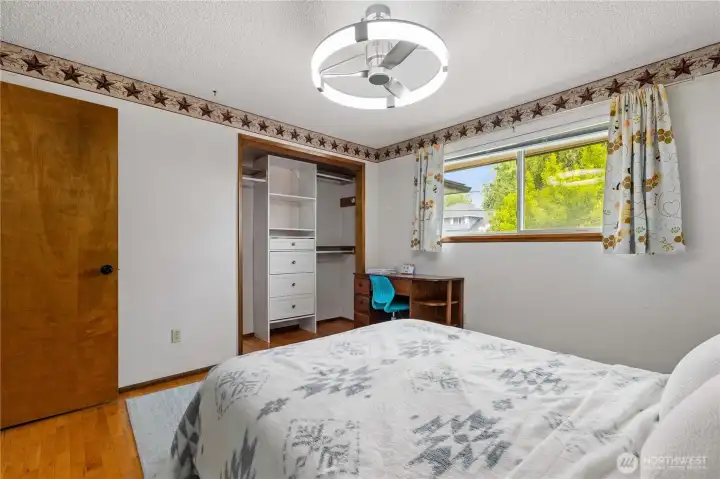 Second bedroom with large closet