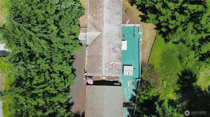 View of current status of roof View of current status of roof