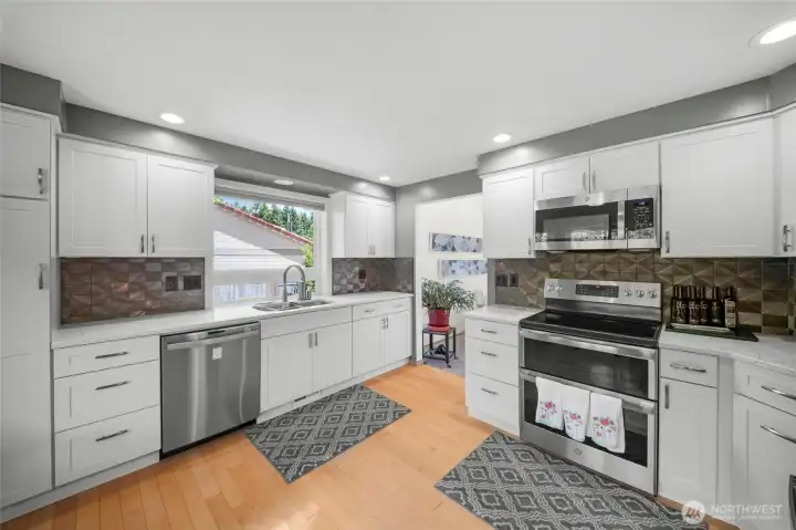 Fully remodeled kitchen