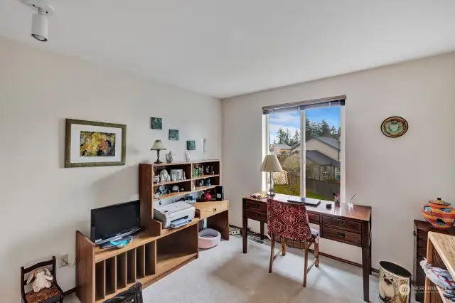 One of the (3) guest bedrooms. Can be office, sewing room or whatever you choose.