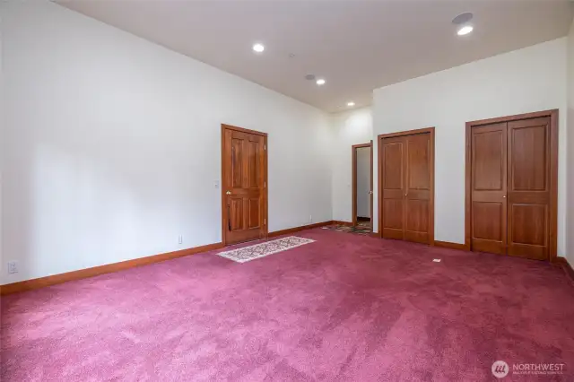 Bonus room above garage