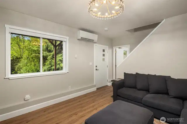Enhanced with convenient access to the backyard.