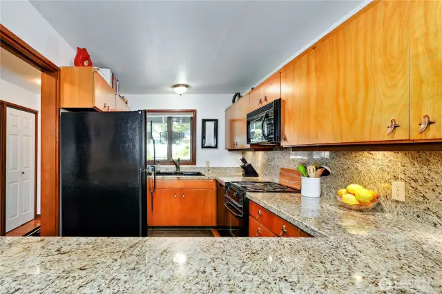 All appliances convey with the sale of the condo, including washer/dryer, microwave, fridge, & stove/range.