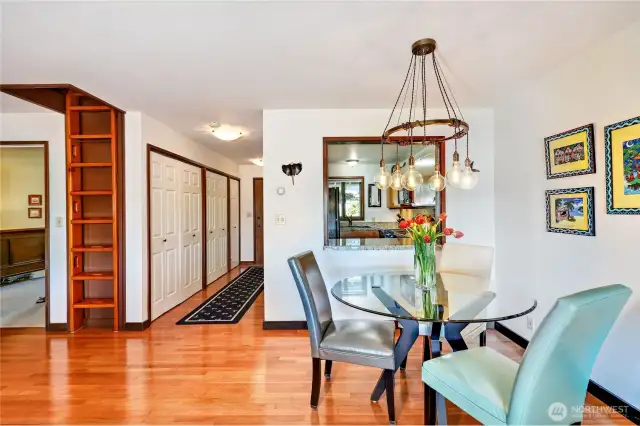 Beautiful floors, vaulted ceilings, lots of storage, extra square footage with the loft, two full ensuites and a separate 8' x 12' storage unit under building 12 makes this an ideal water view condo!