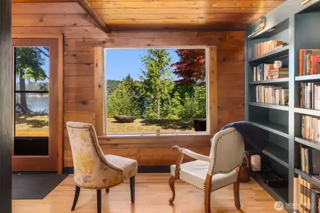 large windows to enjoy views
