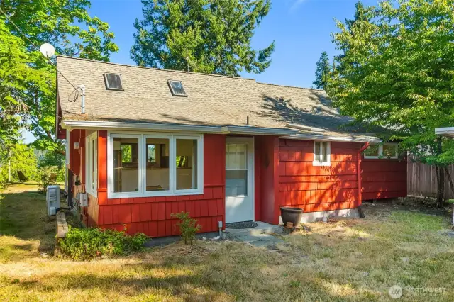 fresh exterior paint