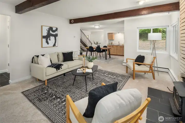 Open floorplan