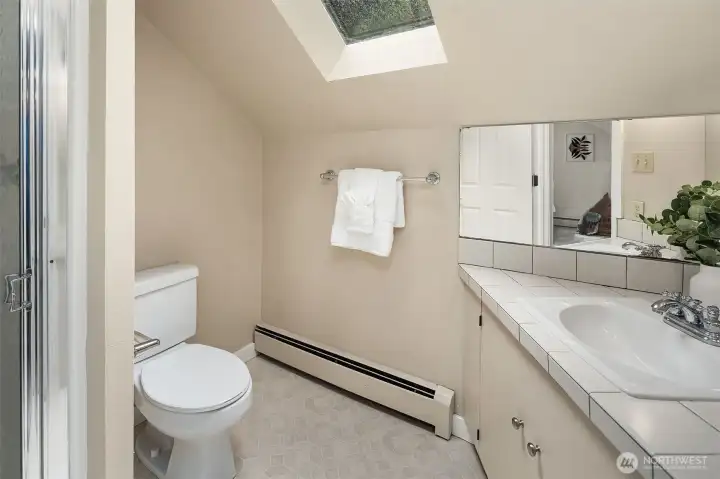 Upstairs bathroom