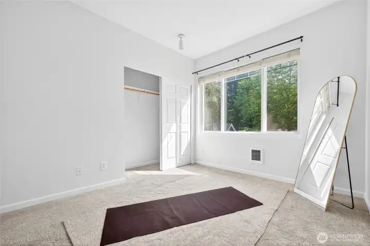 Spacious second bedroom