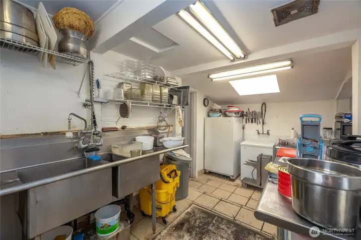 Restaurant kitchen