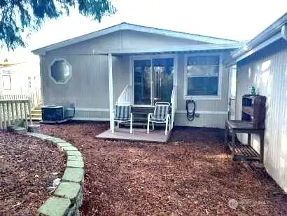 Back side of the house.