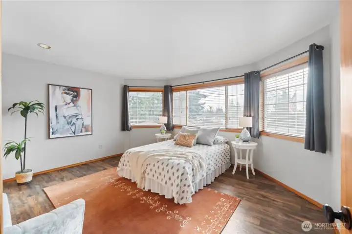 Large guest bedroom!