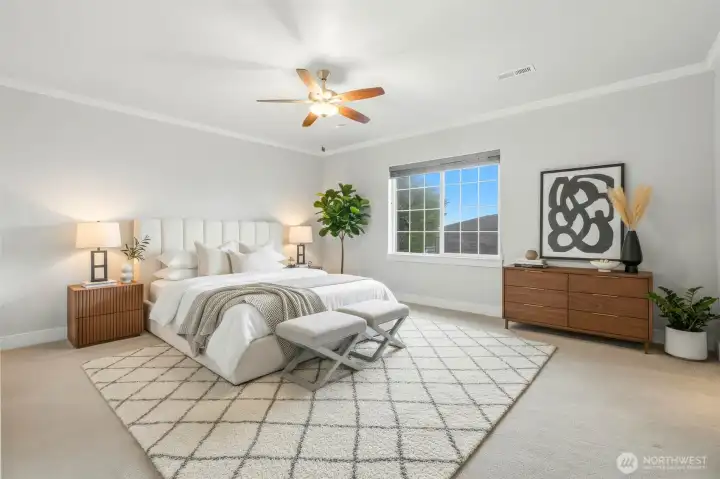 Master Bedroom Virtual Staging