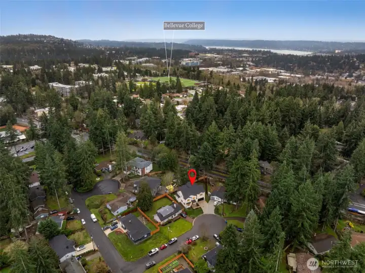 Convenient location and close to freeways and all that Bellevue has to offer.  WELCOME HOME
