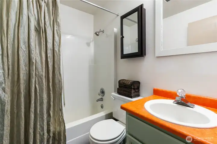 Full main floor bathroom