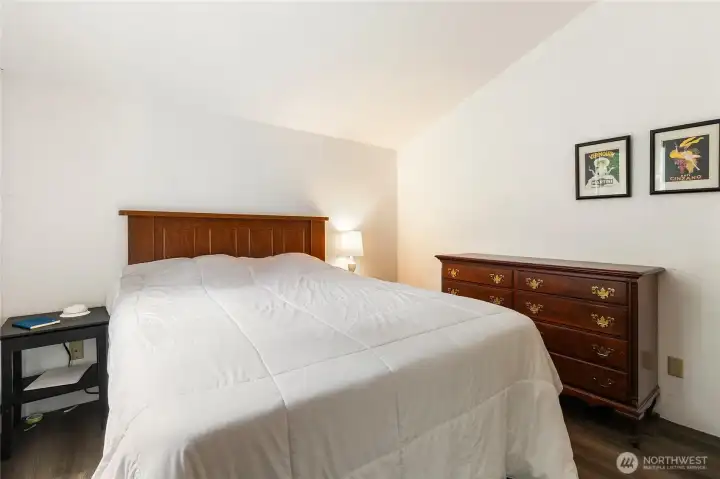 Main floor primary bedroom