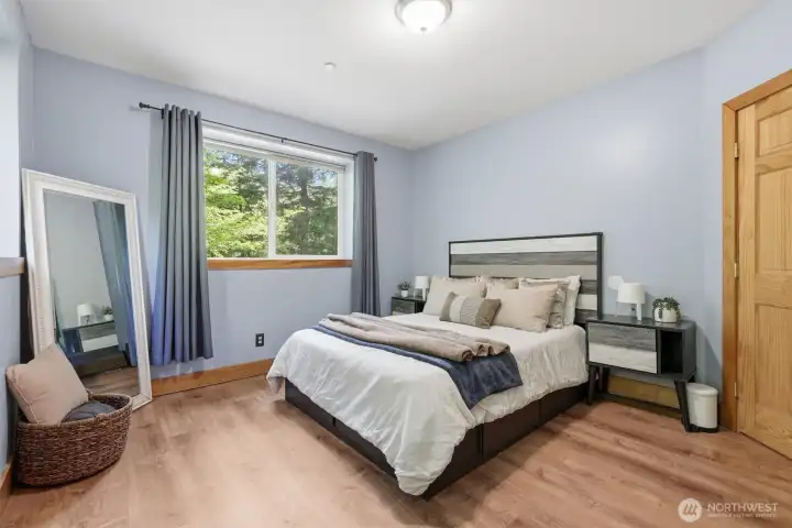 Downstairs guest suite