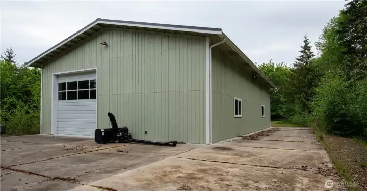 The Back of the RV Barn.
