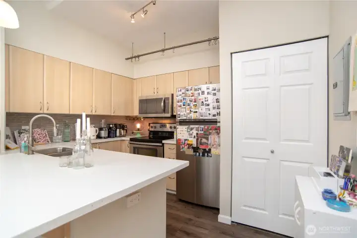 Kitchen view 1