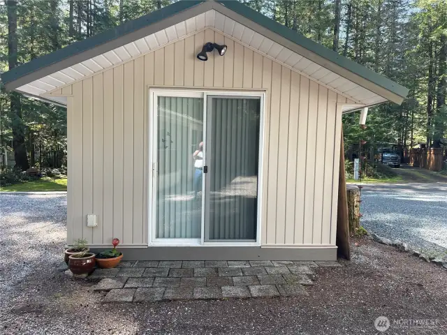 Gazebo up front
