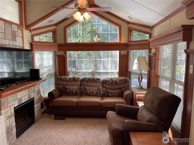 Very comfortable inside