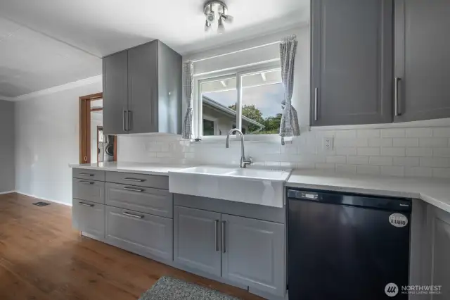 Updated Kitchen with easy access to dining room