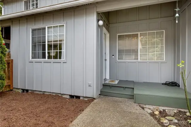 Front entry