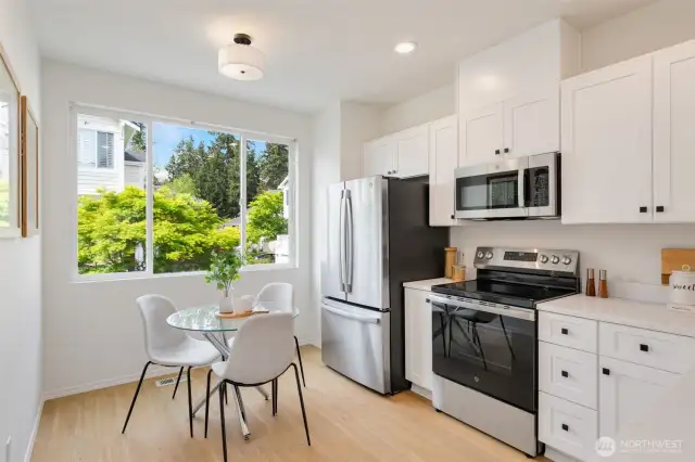 New Stainless steel appliances